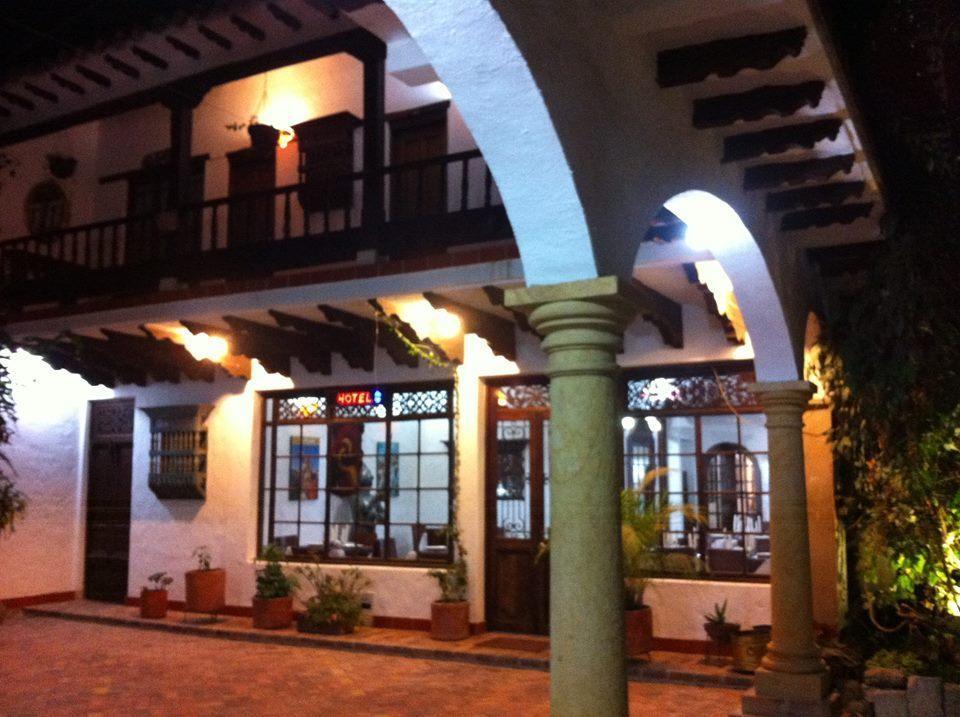 Hotel Los Frayles Villa de Leyva Exterior foto